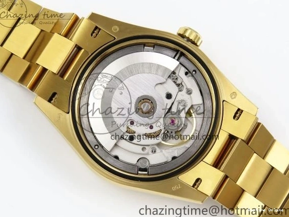 0121 StreetReady Day Date 36 YG TWSF Best Edition YG Diamonds Dial on YG Bracelet A 1616